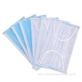 Medical disposable blue breathable face mask